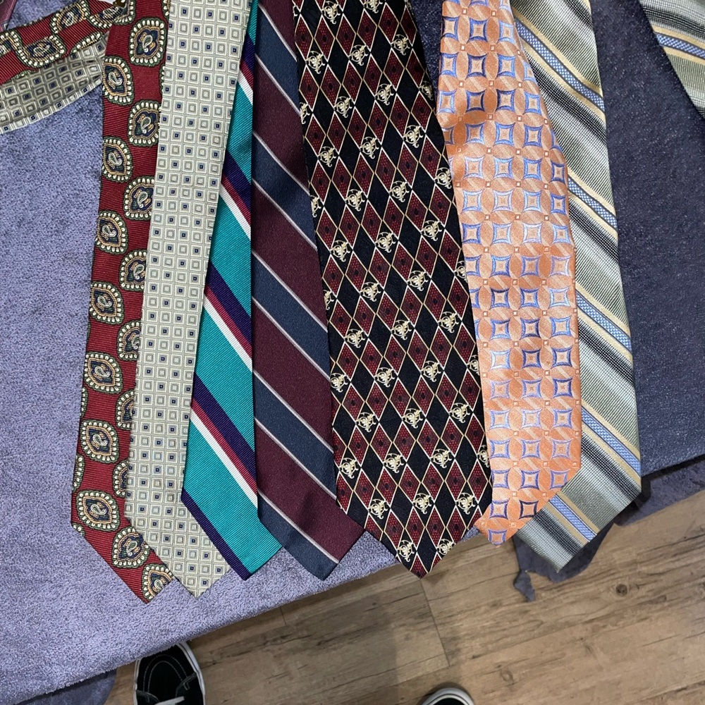 Mens neck ties assortment make offer!
